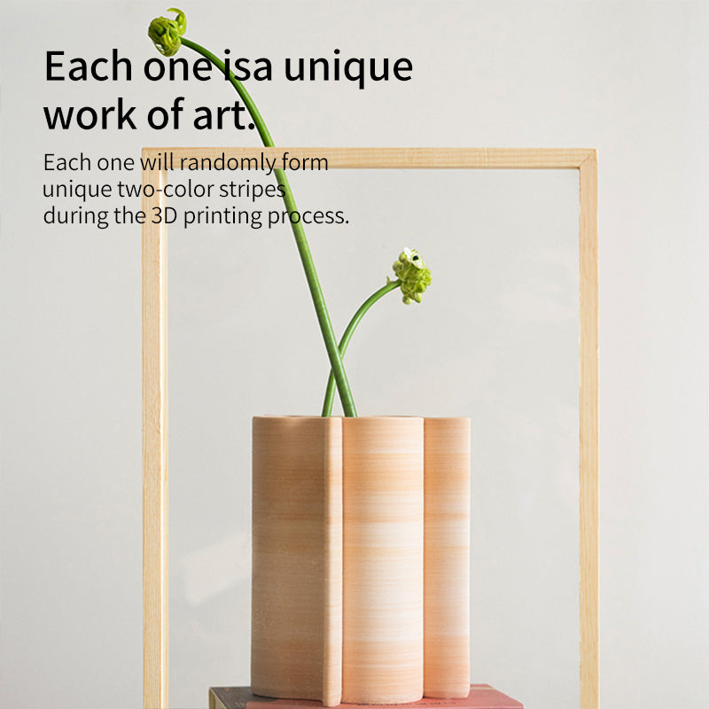 Silk Road Series | Ceramic 3D-printed vase decoration with multiple small openings