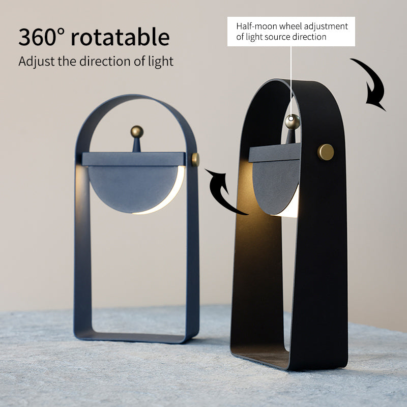 Original rechargeable adjustable warm light portable outdoor mood lamp