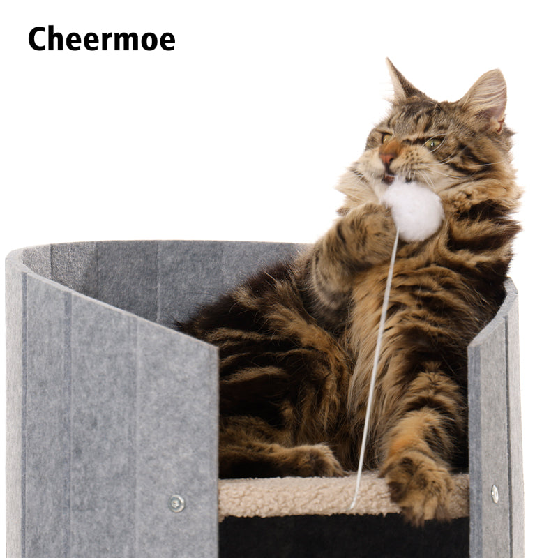 Cylindrical structure detail on Collins Cocoon cat bed