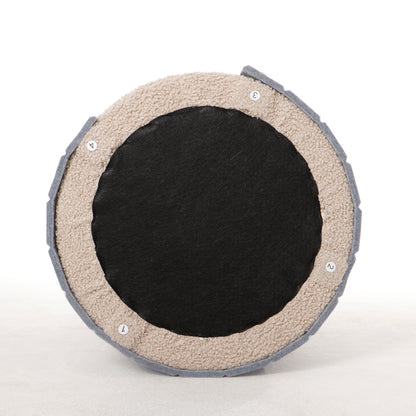 Felt panel shell detail on Collins Cocoon Cat Bed