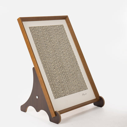 Gallery sisal cat scratcher displayed on angled floor supports
