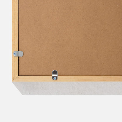 Rear mounting hardware on the integrated Gallery cat scratcher frame