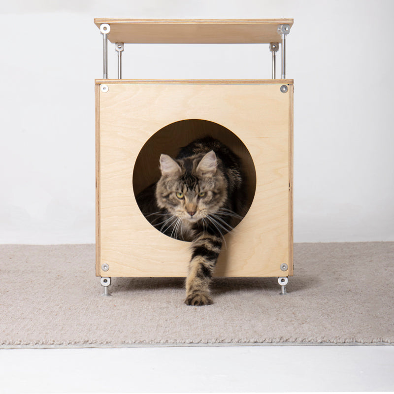 Haven Cat House - Modern Modular Cat Condo