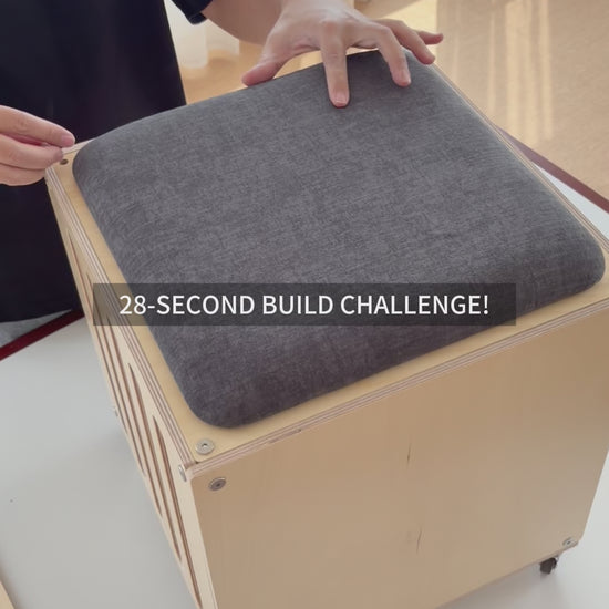 CheerMoe Haven Cat House Stool assembly video