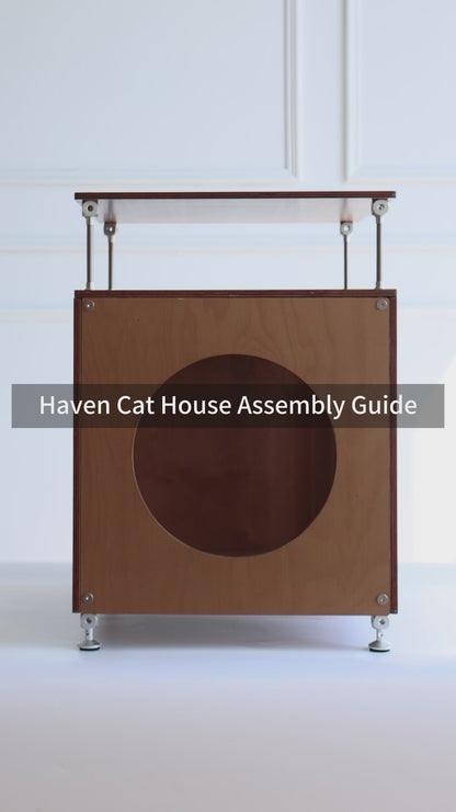 Haven Cat House - Modern Modular Cat Condo